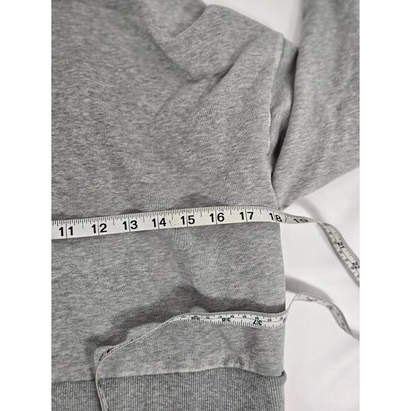 JoyLab Gray  Cropped‎ hoodie Small 98% Cotton 2% Spandex Athleisure - Picture 6 of 9